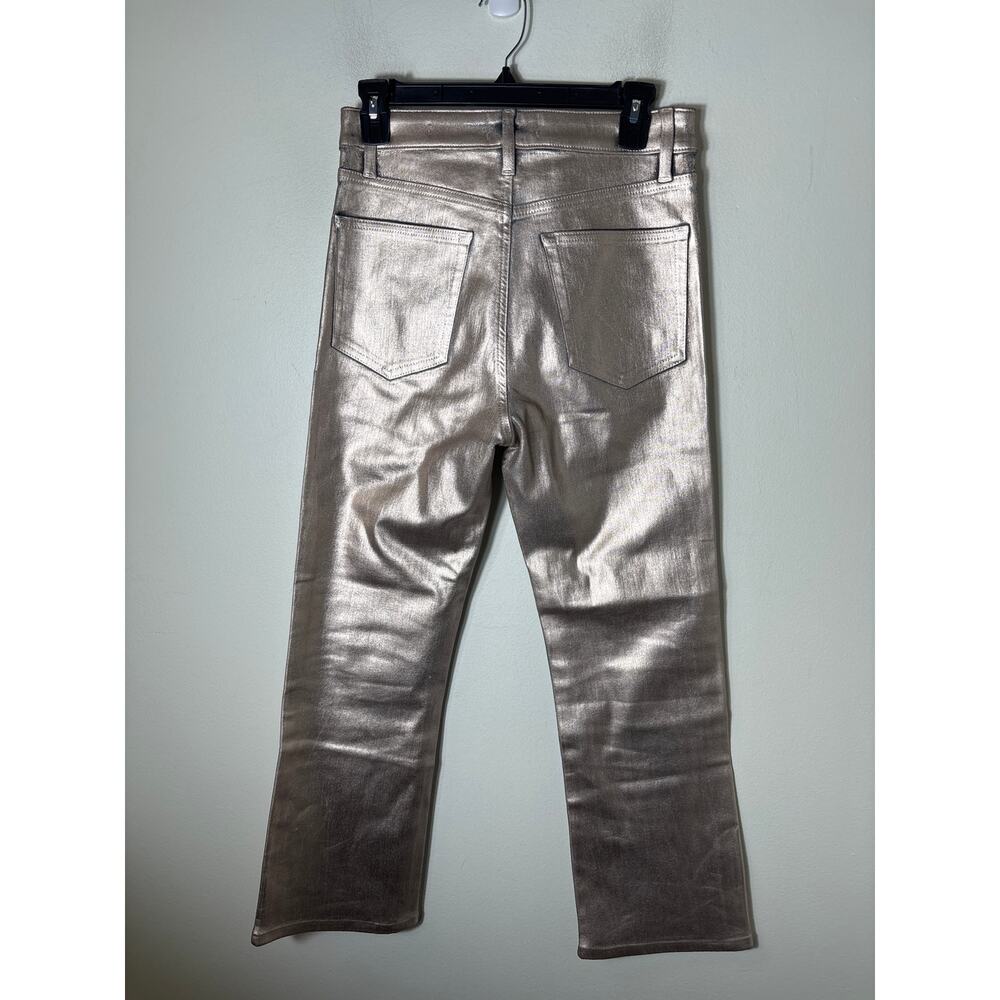 Frame Rose Gold The Reboot Crop Jean Sz 28 - Picture 3 of 3